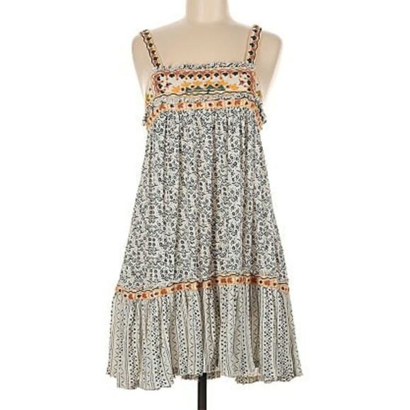 Free People Retro Boarderline XS Dress - Picture 2 of 9